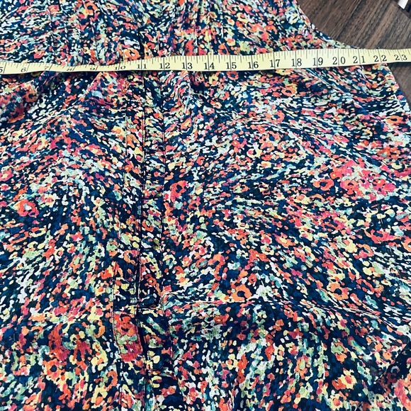 Liz Claiborne Multicolor Floral Blouse - Picture 5 of 6